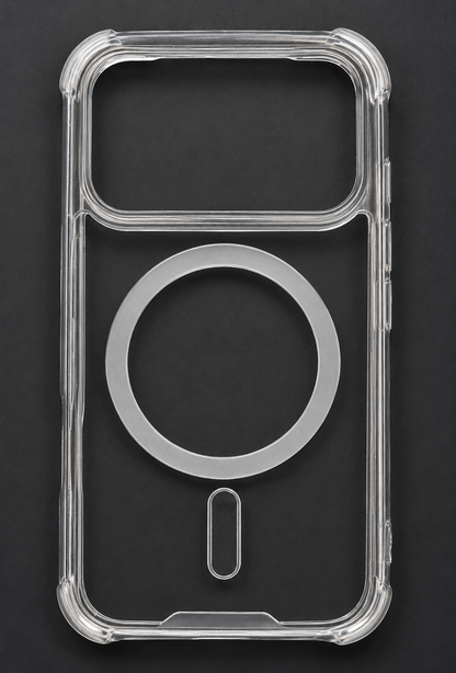Crystal Clear Magnetic Case for iPhone 17 Pro